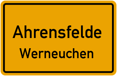 Straßenverzeichnis Ahrensfelde Werneuchen