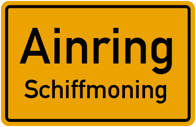 Straßenverzeichnis Ainring Schiffmoning