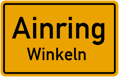 Straßenverzeichnis Ainring Winkeln