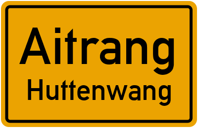 Straßenverzeichnis Aitrang Huttenwang