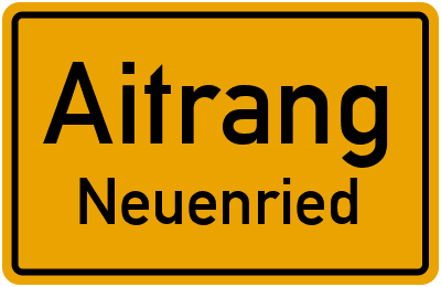 Straßenverzeichnis Aitrang Neuenried