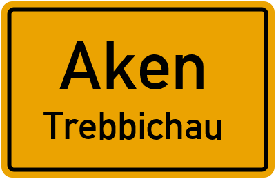 Straßenverzeichnis Aken Trebbichau