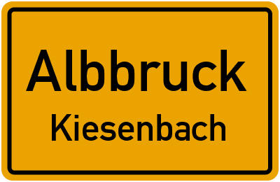 Straßenverzeichnis Albbruck Kiesenbach