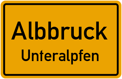 Straßenverzeichnis Albbruck Unteralpfen
