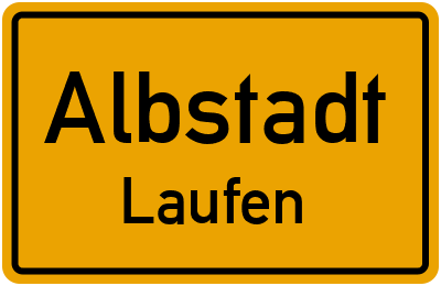 Straßenverzeichnis Albstadt Laufen