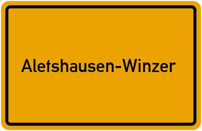 Branchenbuch Aletshausen-Winzer, Bayern