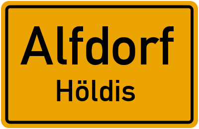 Straßenverzeichnis Alfdorf Höldis