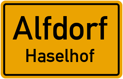 Straßenverzeichnis Alfdorf Haselhof
