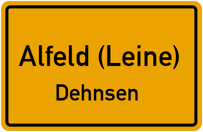 Straßenverzeichnis Alfeld (Leine) Dehnsen