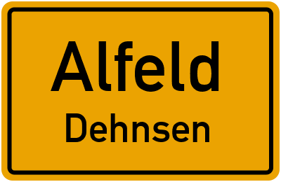 Straßenverzeichnis Alfeld Dehnsen