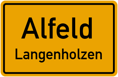Straßenverzeichnis Alfeld Langenholzen