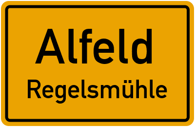Straßenverzeichnis Alfeld Regelsmühle