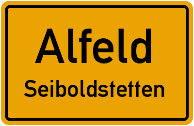 Straßenverzeichnis Alfeld Seiboldstetten