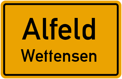 Straßenverzeichnis Alfeld Wettensen