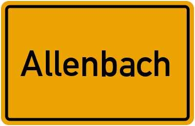 Allenbach in Rheinland-Pfalz
