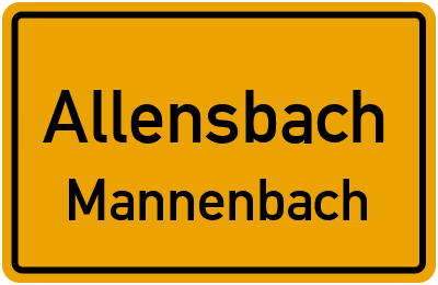 Straßenverzeichnis Allensbach Mannenbach