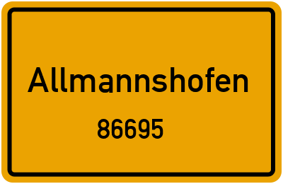 86695 Allmannshofen