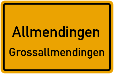 Straßenverzeichnis Allmendingen Grossallmendingen
