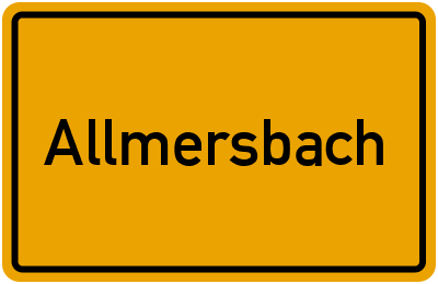 Branchenbuch Allmersbach, Baden-Württemberg
