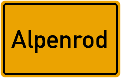 Branchenbuch Alpenrod, Rheinland-Pfalz
