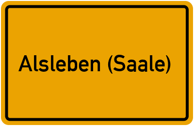 Branchenbuch Alsleben (Saale), Sachsen-Anhalt