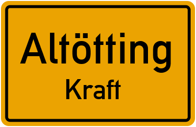 Straßenverzeichnis Altötting Kraft