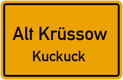 Alt Krüssow