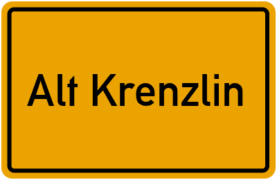 Alt Krenzlin in Mecklenburg-Vorpommern