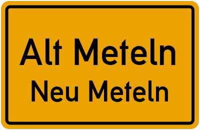 Straßenverzeichnis Alt Meteln Neu Meteln