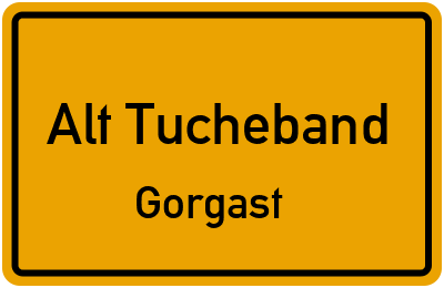 Straßenverzeichnis Alt Tucheband Gorgast