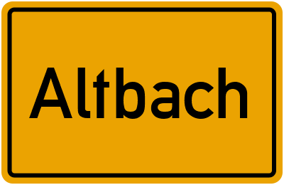 Branchenbuch Altbach, Baden-Württemberg