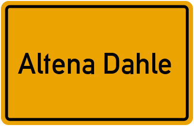 Branchenbuch Altena Dahle, Nordrhein-Westfalen