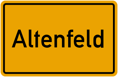 Altenfeld in Thüringen