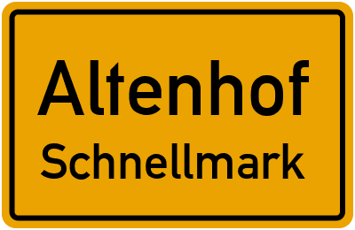 Straßenverzeichnis Altenhof Schnellmark