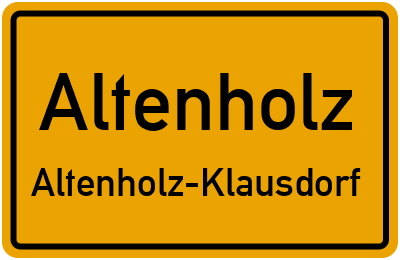 Straßenverzeichnis Altenholz Altenholz-Klausdorf