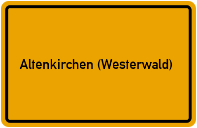 Branchenbuch Altenkirchen (Westerwald), Rheinland-Pfalz