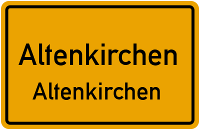 Straßenverzeichnis Altenkirchen Altenkirchen