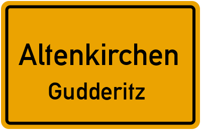 Straßenverzeichnis Altenkirchen Gudderitz