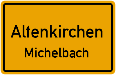 Straßenverzeichnis Altenkirchen Michelbach