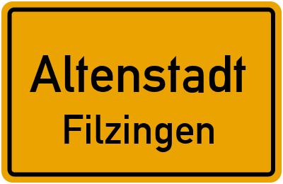 Straßenverzeichnis Altenstadt Filzingen