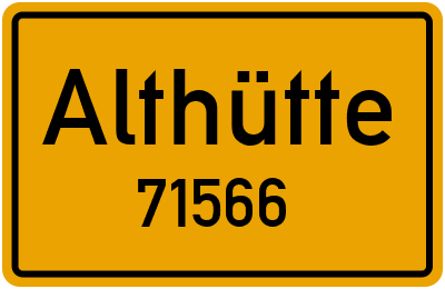 71566 Althütte