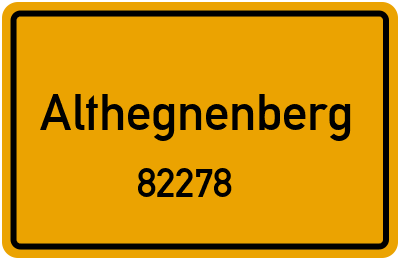 82278 Althegnenberg
