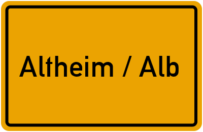 Branchenbuch Altheim / Alb, Baden-Württemberg