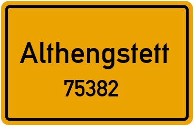 75382 Althengstett