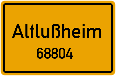 68804 Altlußheim