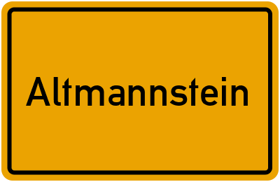Altmannstein in Bayern