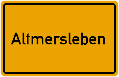 Altmersleben in Sachsen-Anhalt