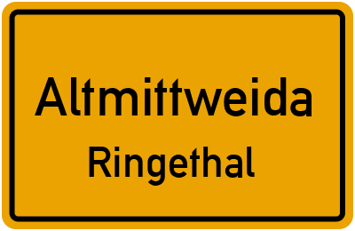 Straßenverzeichnis Altmittweida Ringethal