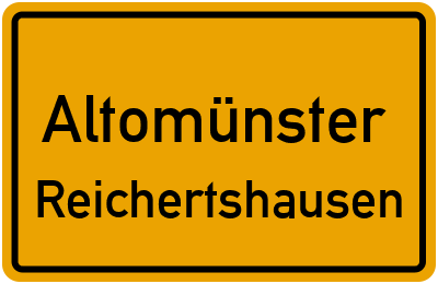 Straßenverzeichnis Altomünster Reichertshausen