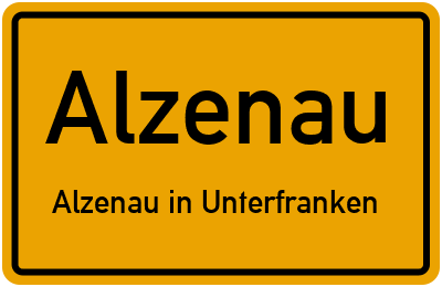 Straßenverzeichnis Alzenau Alzenau in Unterfranken